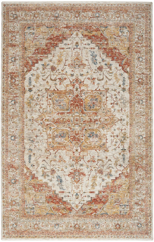 Nourison Sahar SHR06 Ivory/Rust Rug