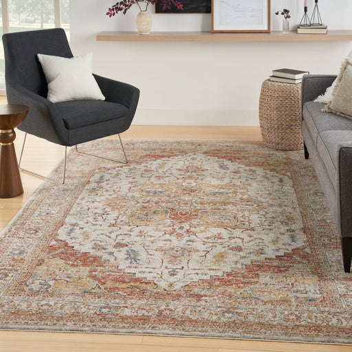 Nourison Sahar SHR06 Ivory/Rust Rug