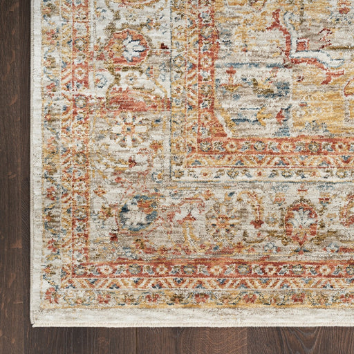 Nourison Sahar SHR06 Ivory/Rust Runner Rug