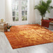 Nourison Silk Shadows SHA10 Flame Rug