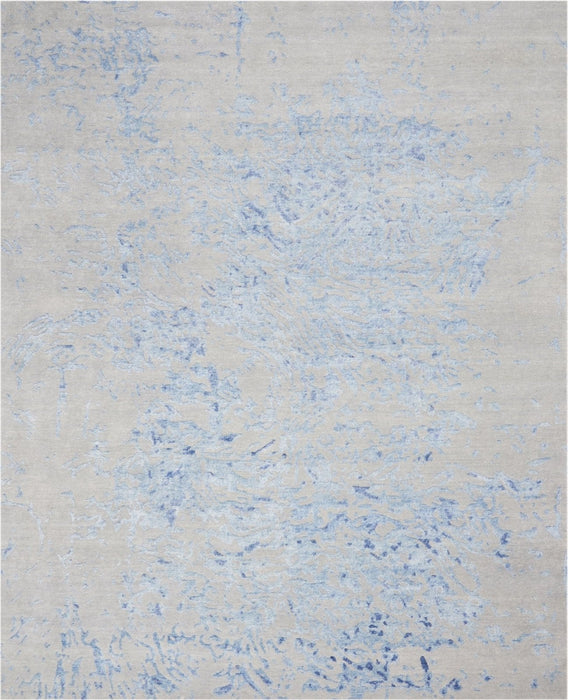 Nourison Silk Shadows SHA18 Grey Blue Rug