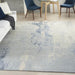 Nourison Silk Shadows SHA21 Blue Sky Rug