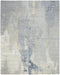 Nourison Silk Shadows SHA21 Blue Sky Runner Rug