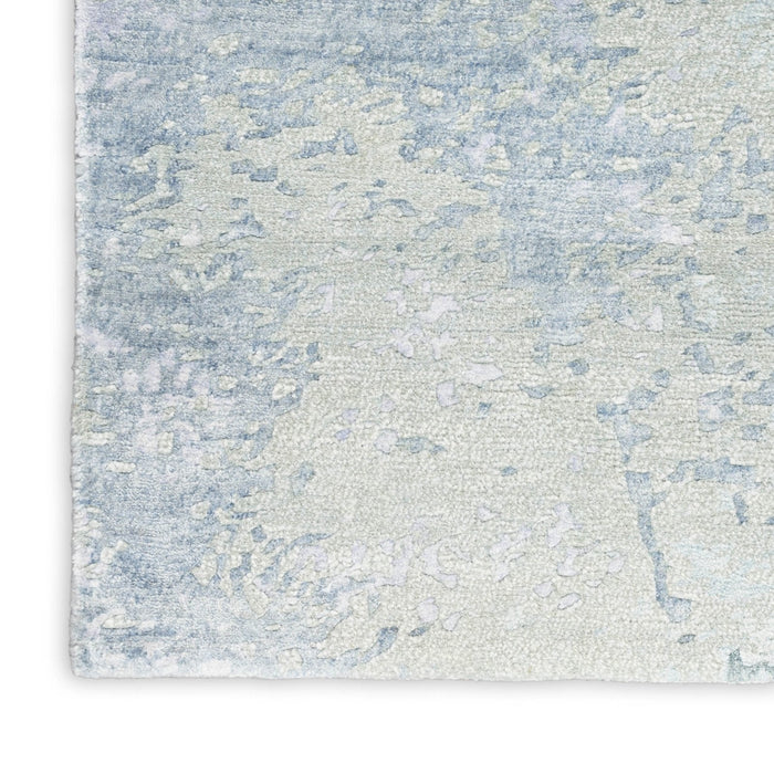 Nourison Silk Shadows SHA22 Blue Green Rug