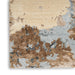 Nourison Silk Shadows SHA23 Beige Blue Rug