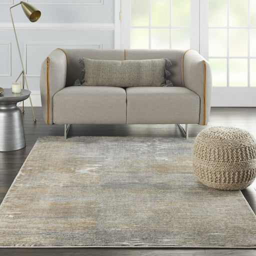 Nourison Solace SLA01 Grey / Beige Rug