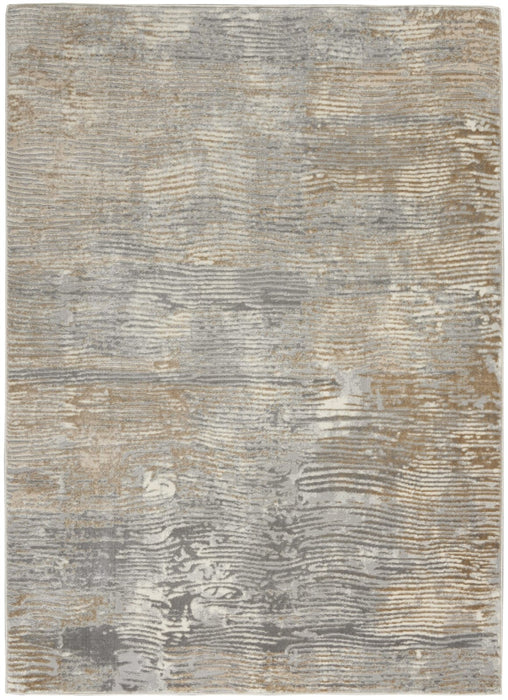 Nourison Solace SLA01 Grey / Beige Rug
