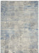 Nourison Solace SLA01 Ivory / Grey / Blue Rug