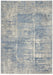 Nourison Solace SLA02 Ivory / Grey / Blue Rug