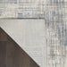 Nourison Solace SLA03 Ivory / Grey / Blue Rug