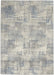 Nourison Solace SLA03 Ivory / Grey / Blue Rug