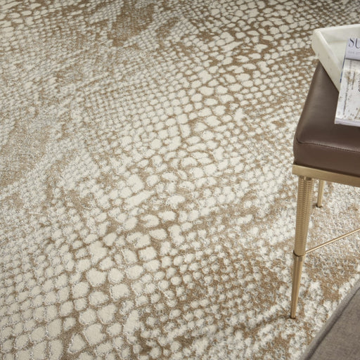 Nourison Solace SLA06 Ivory / Beige Runner Rug