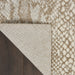 Nourison Solace SLA06 Ivory / Beige Runner Rug