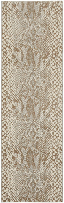Nourison Solace SLA06 Ivory / Beige Runner Rug