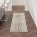 Nourison Solace SLA06 Ivory / Beige Runner Rug