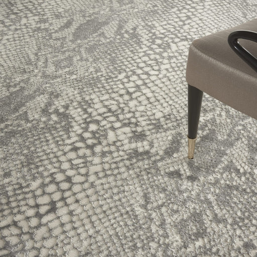 Nourison Solace SLA06 Ivory / Grey Runner Rug
