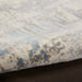 Nourison Solace SLA07 Ivory / Grey / Blue Runner Rug