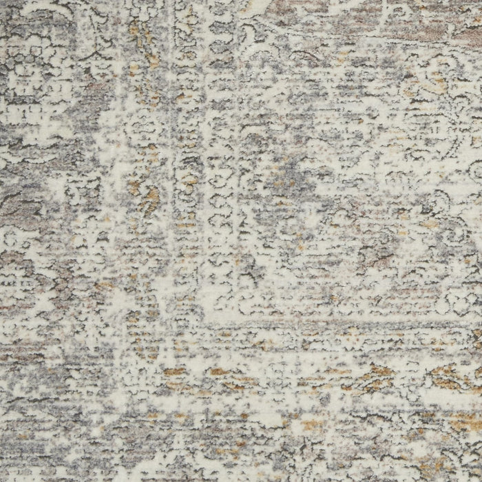 Nourison Starry Nights STN03 Silver / Cream Rug