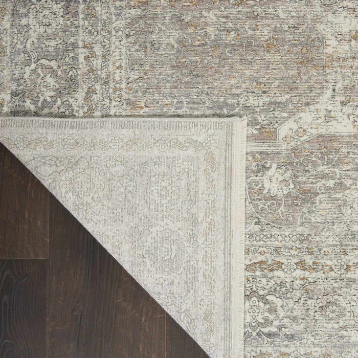 Nourison Starry Nights STN03 Silver / Cream Rug