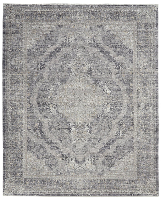 Nourison Starry Nights STN05 Charcoal / Cream Rug
