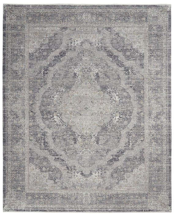 Nourison Starry Nights STN05 Charcoal / Cream Rug