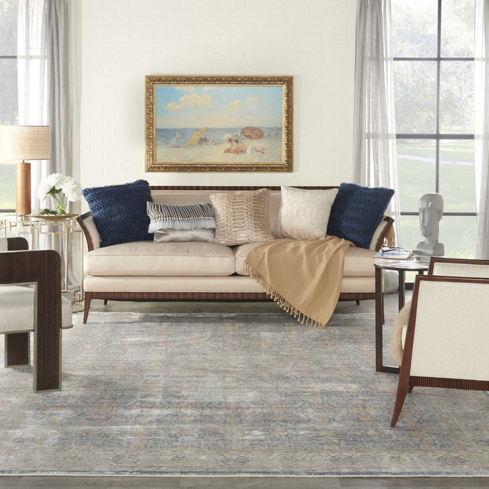 Nourison Starry Nights STN08 Light Blue Rug