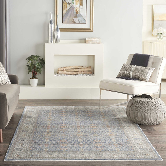 Nourison Starry Nights STN08 Light Blue Rug