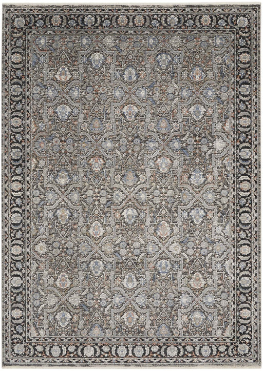 Nourison Starry Nights STN10 Grey Navy Rug