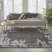 Nourison Symmetry SMM02 Grey Beige Rug