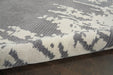 Nourison Symmetry SMM02 Grey Beige Rug