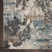 Nourison Tangra TNR01 Grey Multi colour Runner Rug