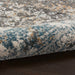 Nourison Tangra TNR01 Grey Multi colour Runner Rug