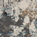 Nourison Tangra TNR01 Grey Multi colour Runner Rug