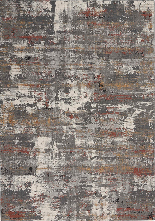 Nourison Tangra TNR02 Grey Multi colour Rug