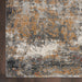 Nourison Tangra TNR03 Grey Multi colour Runner Rug