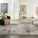 Nourison Tangra TNR05 Cream Grey Rug