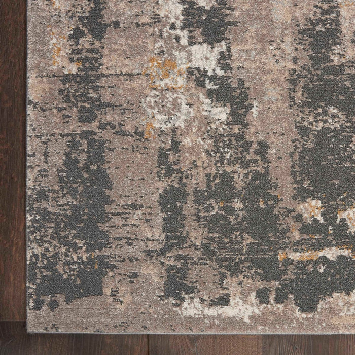 Nourison Tangra TNR05 Cream Grey Rug