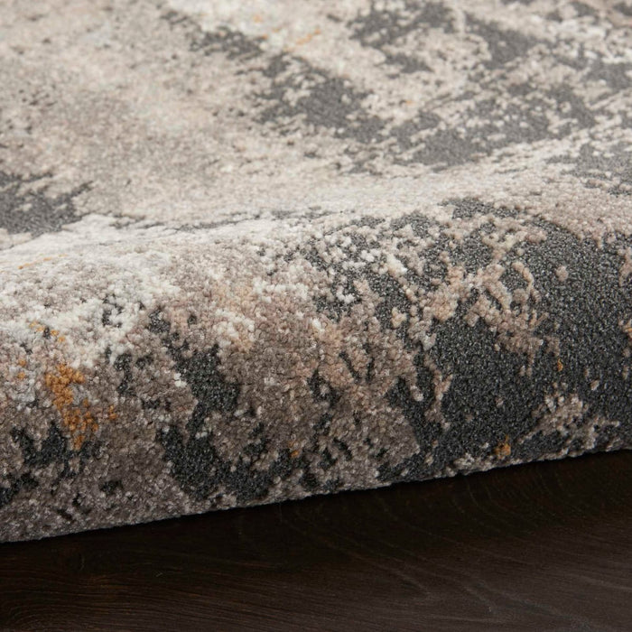 Nourison Tangra TNR05 Cream Grey Rug