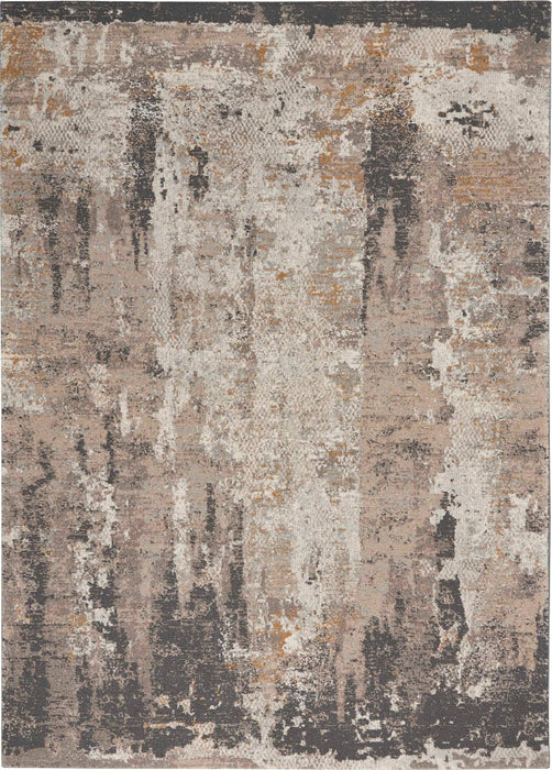 Nourison Tangra TNR05 Cream Grey Rug