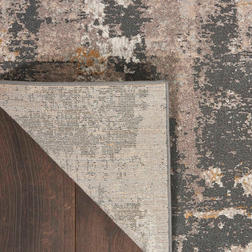 Nourison Tangra TNR05 Cream Grey Runner Rug