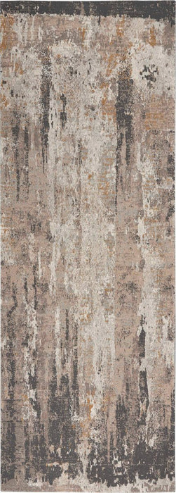 Nourison Tangra TNR05 Cream Grey Runner Rug