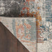 Nourison Tangra TNR06 Grey Multi colour Runner Rug