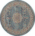 Nourison Vintage Kashan VKA01 Blue Round Rug