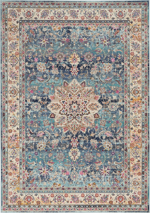 Tappeto Nourison Vintage Kashan VKA01 Blu