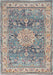 Nourison Vintage Kashan VKA01 Blue Rug