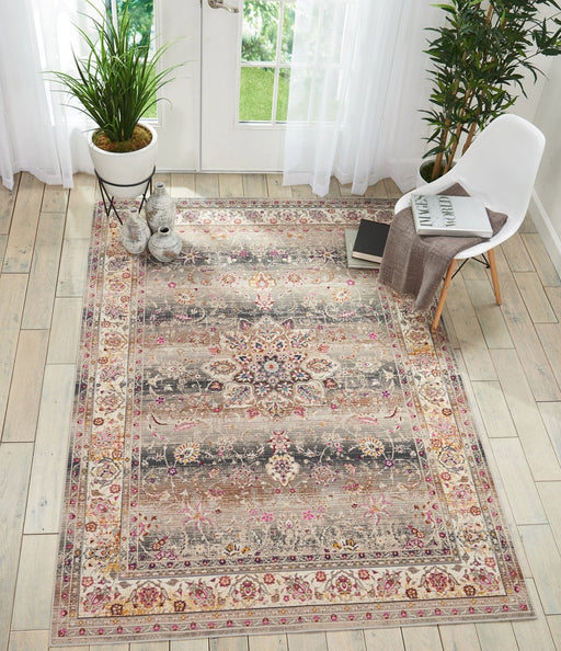 Nourison Vintage Kashan VKA01 Grey Rug