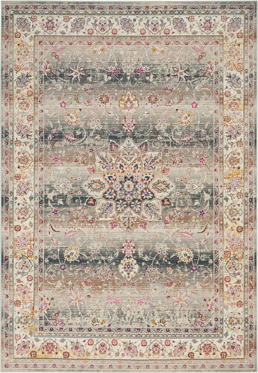 Nourison Vintage Kashan VKA01 Grey Rug