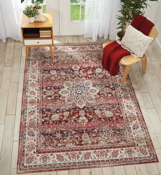 Nourison Vintage Kashan VKA01 Red Rug