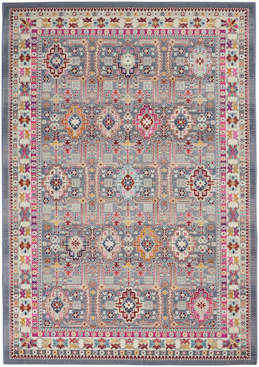 Tappeto Nourison Vintage Kashan VKA05 Grigio/Multicolore