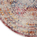 Nourison Vintage Kashan VKA09 Multi Round Rug